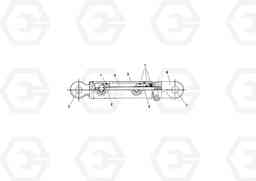 78902 Hopper Lip Cylinder RW195D S/N 197517-, Volvo Construction Equipment