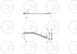 63888 Side Arms WEDGE-LOCK 8, Volvo Construction Equipment