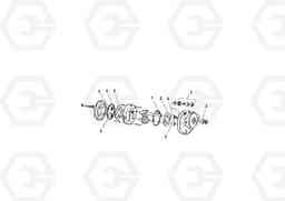 53869 Vibrator Drive Motor - Internal Breakdown OMNI 1A, Volvo Construction Equipment