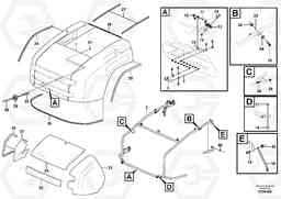 88377 Engine hood L50F, Volvo Construction Equipment