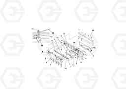 105384 Hydraulic Screed Extension Assemblies 2.5/5B HSE, Volvo Construction Equipment