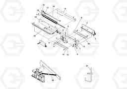 55415 Hydraulic Screed Extensions 3/6 HSE, Volvo Construction Equipment