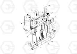 36578 Edger Plate Assembly WEDGE-LOCK 10 ELECTRIC, Volvo Construction Equipment