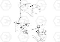 87183 Sound Kit With Air Pre-cleaner Installation SD160DX/SD190/SD200 S/N 197386 -, Volvo Construction Equipment