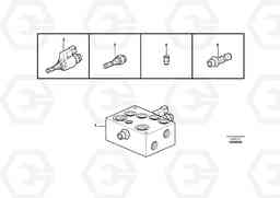 38959 Direction valve EW140 SER NO 1001-1487, Volvo Construction Equipment