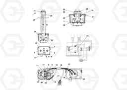 90763 Control Station Assembly AGS 7.5 ATT. BLAW KONTROL II PF161, PF2181, PF4410, Volvo Construction Equipment