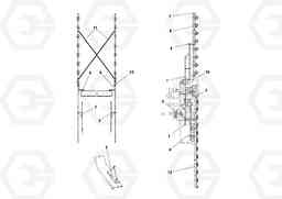 90770 Single Mobile Mat Reference System AGS 7.5 ATT. BLAW KONTROL II PF161, PF2181, PF4410, Volvo Construction Equipment