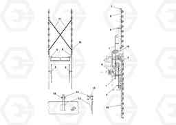 90129 Single Mobile Mat Reference System AGS 7.5 ATT. BLAW KONTROL II PF161, PF2181, PF4410, Volvo Construction Equipment