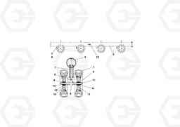 91475 Wheeled Beam AGS 7.5 ATT. BLAW KONTROL II PF161, PF2181, PF4410, Volvo Construction Equipment