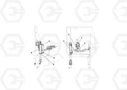 89170 Hydraulic Arrangements AGS 7.5 ATT. BLAW KONTROL II PF161, PF2181, PF4410, Volvo Construction Equipment