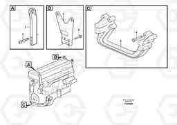 21812 Engine mounting EC460C S/N 115001-, Volvo Construction Equipment