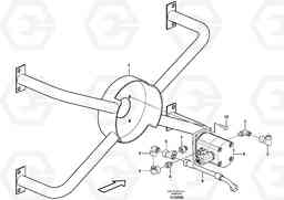 49636 Fan drive L50F, Volvo Construction Equipment