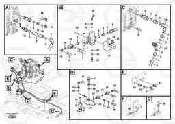 99486 Working hydraulic, hammer and shear for 2nd pump flow EC240B SER NO INT 12641- EU & NA 80001-, Volvo Construction Equipment
