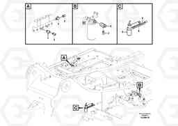 47730 Servo system, pressure check connection EC240B SER NO INT 12641- EU & NA 80001-, Volvo Construction Equipment