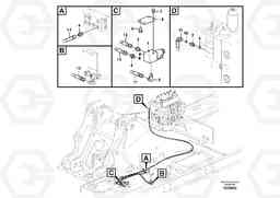 43299 Working hydraulic, hammer and shear for 2nd pump flow EC460C S/N 115001-, Volvo Construction Equipment