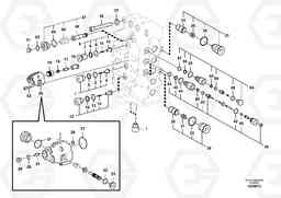 54470 Main control valve ECR305C, Volvo Construction Equipment