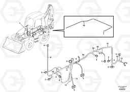 37101 Cable harness chassis BL60 S/N 11315 -, Volvo Construction Equipment