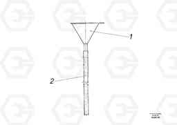 54943 Funnel Assembly ABG8820/ABG8820B ABG8820 S/N 21098-23354 ABG8820B S/N 23355-, Volvo Construction Equipment