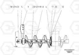 106316 Basic Auger ABG7820/ABG7820B ABG7820 S/N 21064-23058 ABG7820B S/N 23059 -, Volvo Construction Equipment