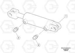 45042 Pre-assemble Hydraulic Cylinder ABG7820/ABG7820B ABG7820 S/N 21064-23058 ABG7820B S/N 23059 -, Volvo Construction Equipment