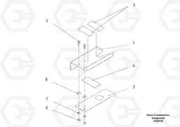 84534 Regulator Support ABG5870 S/N 22058 -, Volvo Construction Equipment