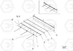 52329 Sliding Frame ABG5870 S/N 22058 -, Volvo Construction Equipment