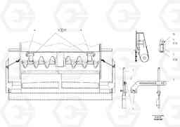 55022 Sensing System Auger ABG8820/ABG8820B ABG8820 S/N 21098-23354 ABG8820B S/N 23355-, Volvo Construction Equipment
