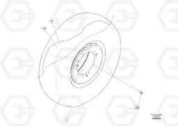 87472 rear wheel kit ABG5770 S/N 20740 -, Volvo Construction Equipment