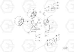 55387 Front Wheels 4-wheel Drive ABG6870 S/N 20735 -, Volvo Construction Equipment