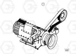 47784 Insp. kit alternator ABG5870 S/N 22058 -, Volvo Construction Equipment