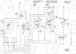 55719 Hydraulic diagram ABG5870 S/N 22058 -, Volvo Construction Equipment