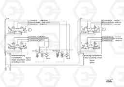 55722 Hydraulic diagram ABG5870 S/N 22058 -, Volvo Construction Equipment