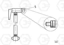 52715 Tire Filler Hose ABG5870 S/N 22058 -, Volvo Construction Equipment