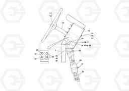 92577 Control Pedestal Assembly RW100A S/N 196960 -, Volvo Construction Equipment