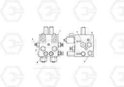 93567 Control Valve Assembly RW100A S/N 196960 -, Volvo Construction Equipment