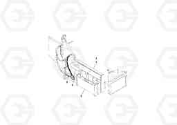100555 Strike-off Hydraulic Extension RW100A S/N 196960 -, Volvo Construction Equipment