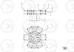 49733 Carrier Plate Assembly DD90 S/N 08200011422 -, Volvo Construction Equipment