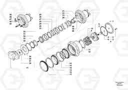 66216 Drum Drive With Motor DD90 S/N 08200011422 -, Volvo Construction Equipment