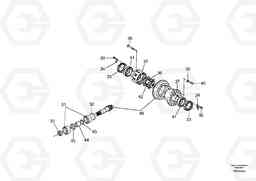 40007 Axle Assembly SD150 S/N 0815001023 -, Volvo Construction Equipment