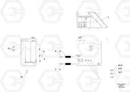 44967 Sub-assembly Hydraulic Tank SD150 S/N 0815001023 -, Volvo Construction Equipment