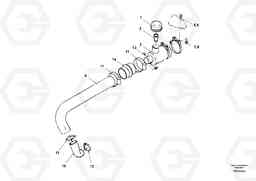 48802 Installation Air Cleaner SD150 S/N 0815001023 -, Volvo Construction Equipment