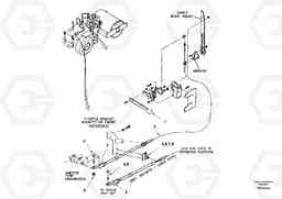 48803 Installation Throttle Cable SD150 S/N 0815001023 -, Volvo Construction Equipment