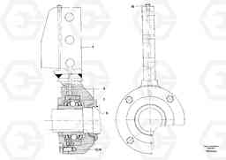 101790 Auger Outer Bearing ABG4371 S/N 0847503049-, Volvo Construction Equipment