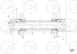 94645 Conveyor Tensioning Unit Assembly ABG4371 S/N 0847503049-, Volvo Construction Equipment