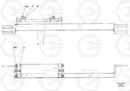 95727 Slope Control Holder ABG4371 S/N 0847503049-, Volvo Construction Equipment