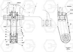 100333 Auger Drive Assembly ABG4371 S/N 0847503049-, Volvo Construction Equipment