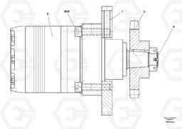98162 Drive Assembly ABG4371 S/N 0847503049-, Volvo Construction Equipment