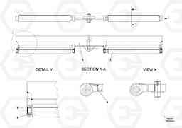 96165 Beam Oscillation ABG4371 S/N 0847503049-, Volvo Construction Equipment