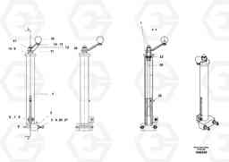 94779 Mech Control Assembly ABG4371 S/N 0847503049-, Volvo Construction Equipment