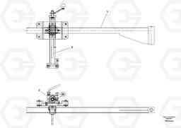 98159 Mech Control Grade Sensor Assembly ABG4371 S/N 0847503049-, Volvo Construction Equipment